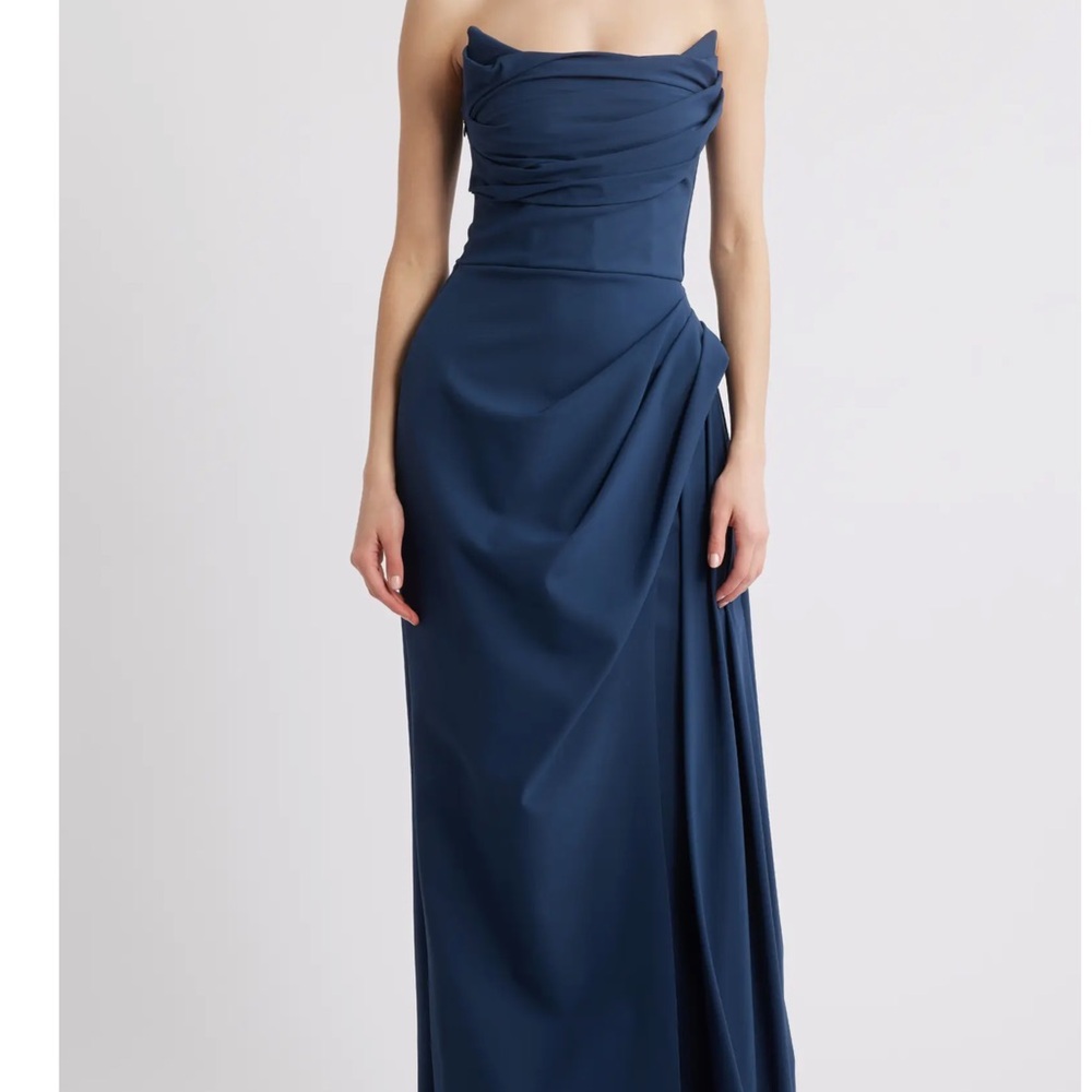 Chiara Boni Dotai  Strapless Evening Gown size 12
